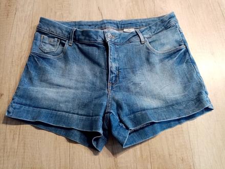 Džínové kraťasy hm vel. 42, h&m,42