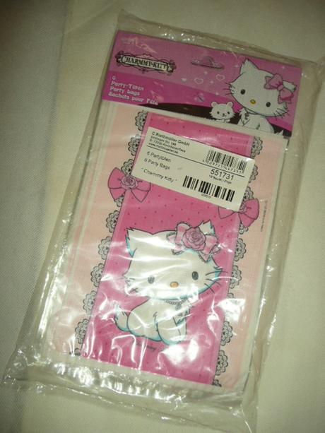 Taška dárková párty hello kitty igelitová menší, 