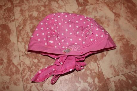 Dívčí pirátka kočička, srdíčko, puntíky, obv.44-46, 80