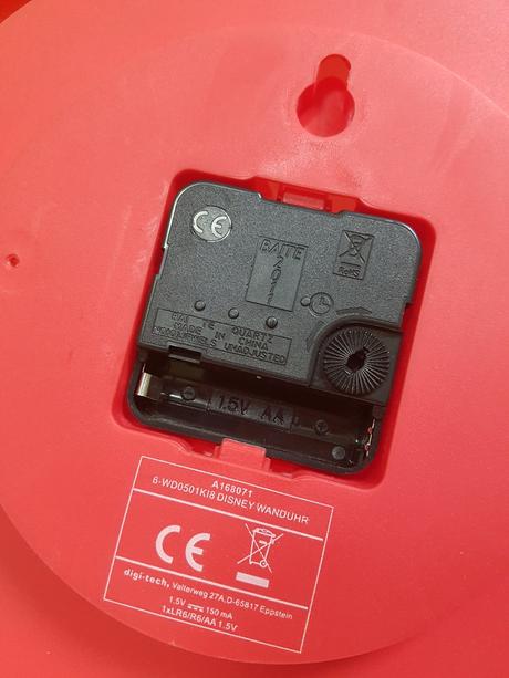 Detske hodiny mickey mouse, 