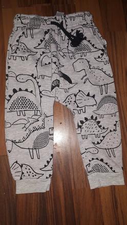 Šedé tepláky s dinosaury 86 george, george,86