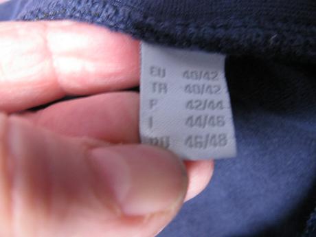 Dámské tmavě modré bavlněné tepláky, 42