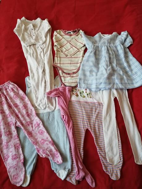 Oblečení pro dívku 9 -12 měsíců, 68–80