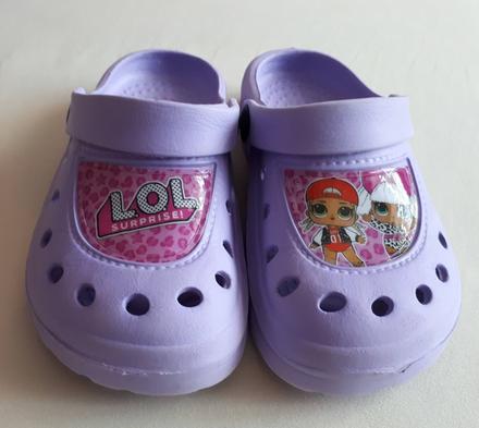 Dětské gumové boty, nazouváky, crocs, lol, vel.29, disney,29