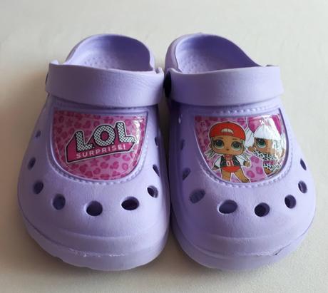 Dětské gumové boty, nazouváky, crocs, lol, vel.29, disney,29