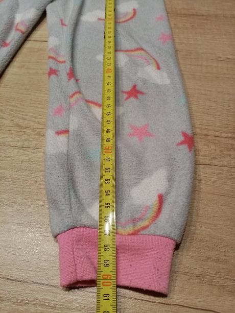 Fleecové pyžamo primark jednorožec vel. 110, primark,110
