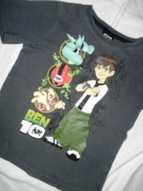 Super šedé tričko s benem, 116