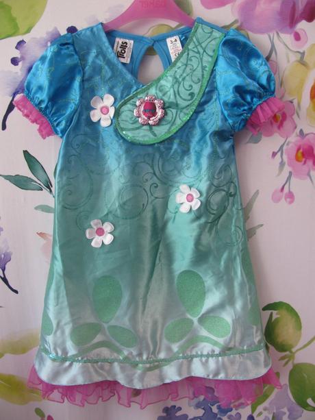 Karnevalový kostým- krásné šaty trolls,