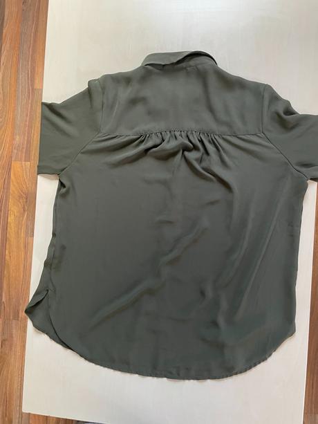 Khaki košile, vel 36/s, hm, h&m,s