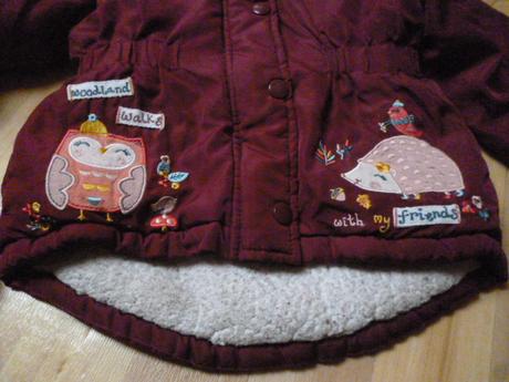 Zimní bunda 1,5-3 nutmeg, nutmeg,86