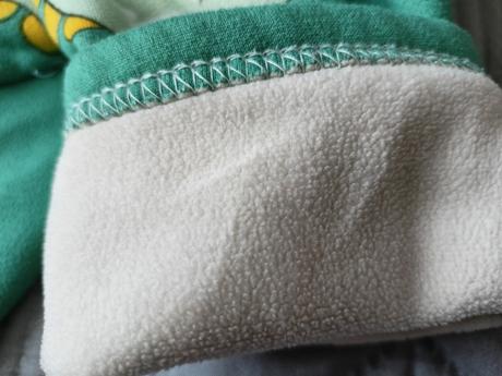 Zateplený set dinosaury, 128/134, 128