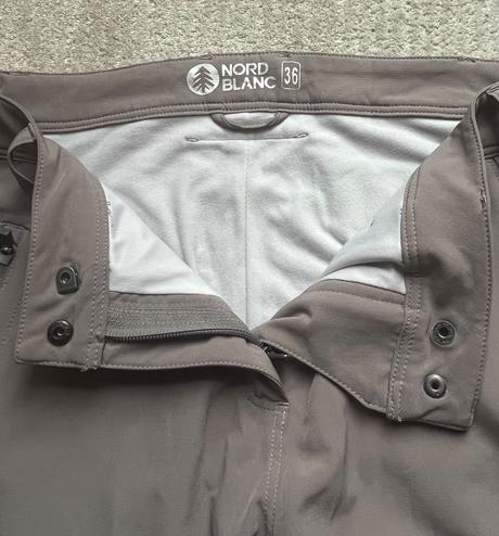 Zateplené turistické kalhoty, nordblanc,36