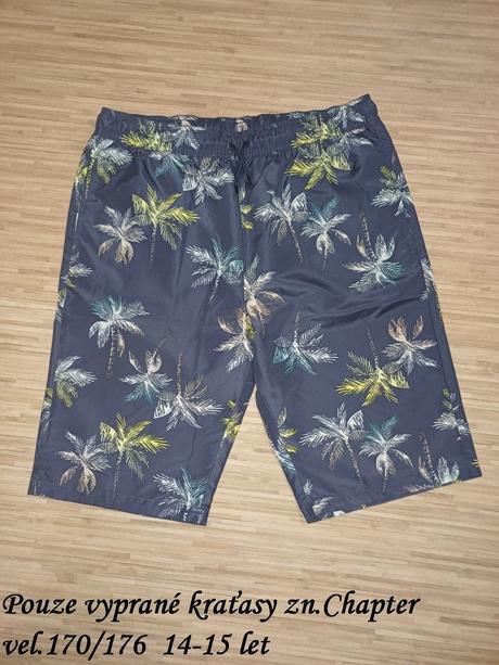 Set 1xplavky + 2xkraťasy vel.170/176,