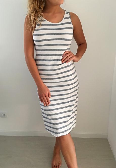 Letní šaty s krajkou, vel. s - m, m