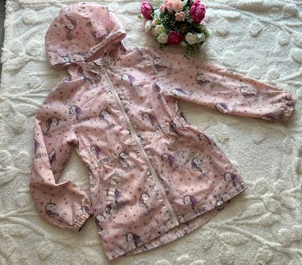 Větrovka/ párka  jaro/podzim unicorn- v.8/9 let, primark,134