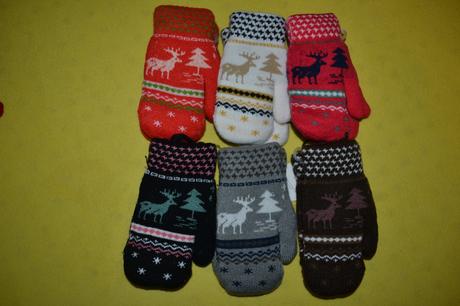 Silné rukavice palčáky ,3-6let, 104 / 110 / 116 / 122