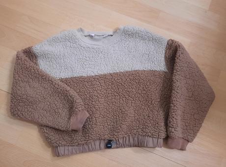 Mikiny chlup svetr crop hm vel.134-140, h&m,134