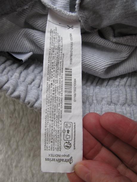 Dívčí šedé tepláky stradivarius, stradivarius,xs