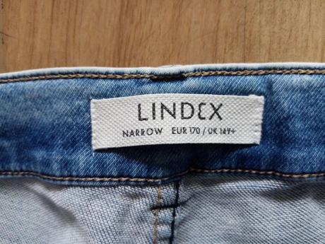 Džíny, lindex,164