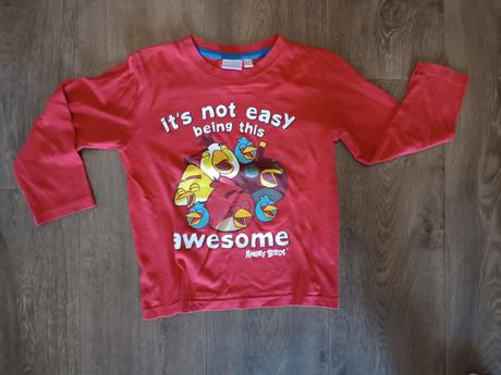 7x chlapecká trika s dlouhým rukávem, vel.116/122, 116