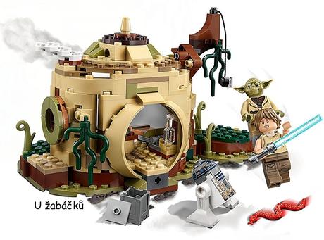Lego star wars 75208 chýše mistra yody, 