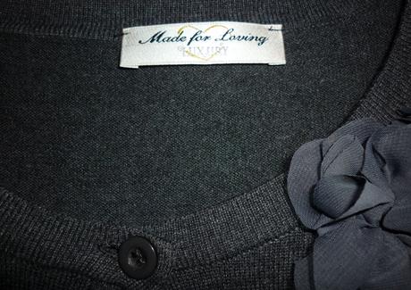 Tmavěšedý dámský svetr made for loving, m