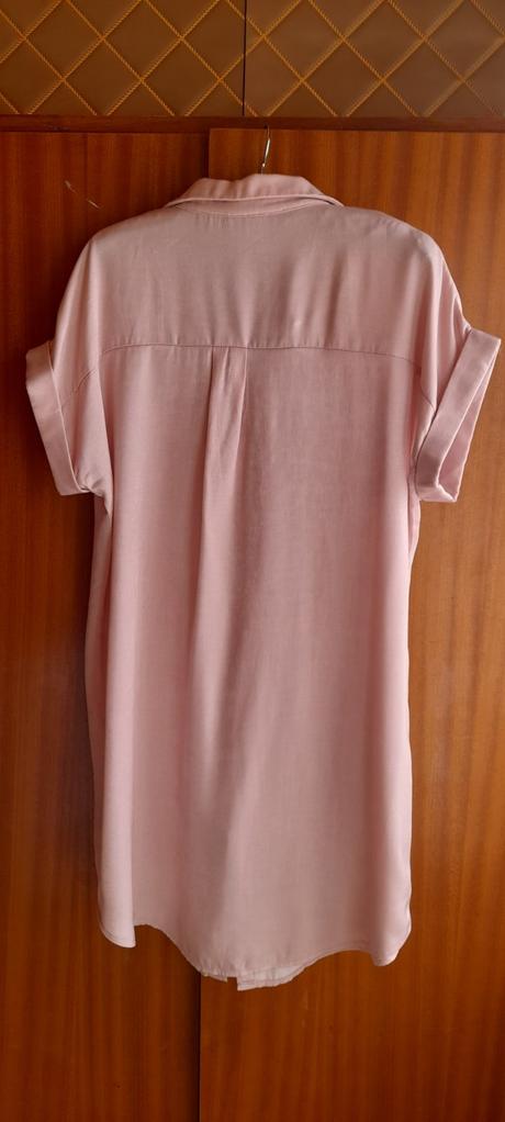 Blůzové letní šaty s kapsami, xl