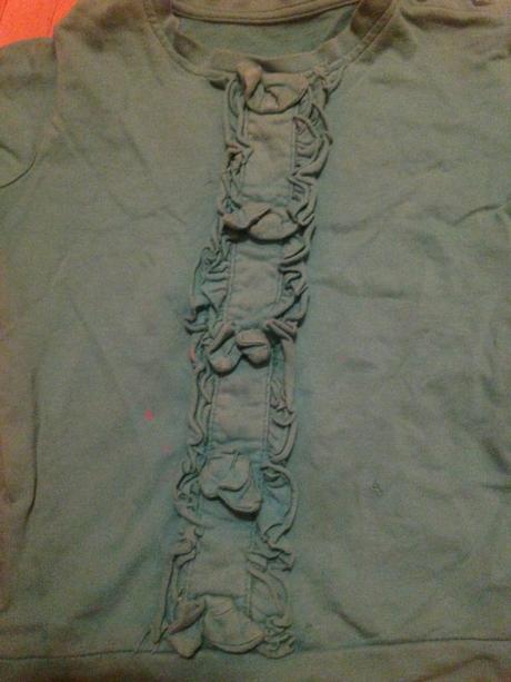 Retro dívčí halenka vel. 98 - 104, 98