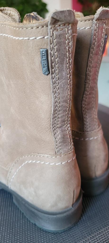 Dětské světle hnědé kozačky ecco vel. 30, ecco,30