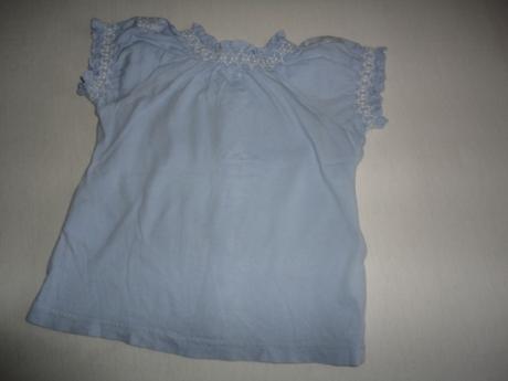 Hezké triko s výšivkou l.o.g.g. z h+m, vel. 80, h&m,80