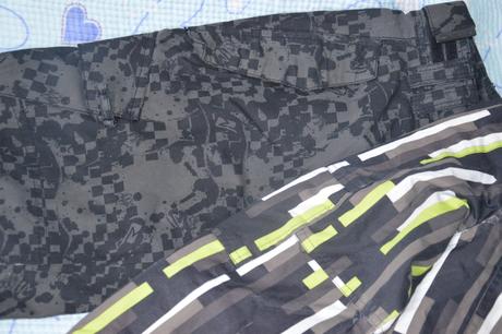 128 134 zimní lyžařská bunda oteplováky čepice, 128