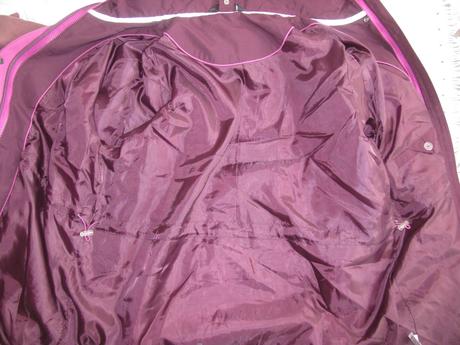 Přechodová jarní bunda s kapucí, m