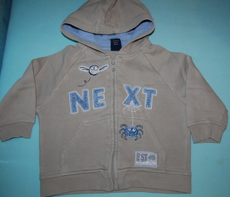 Pavoučí mikina next vel. 86, next,86