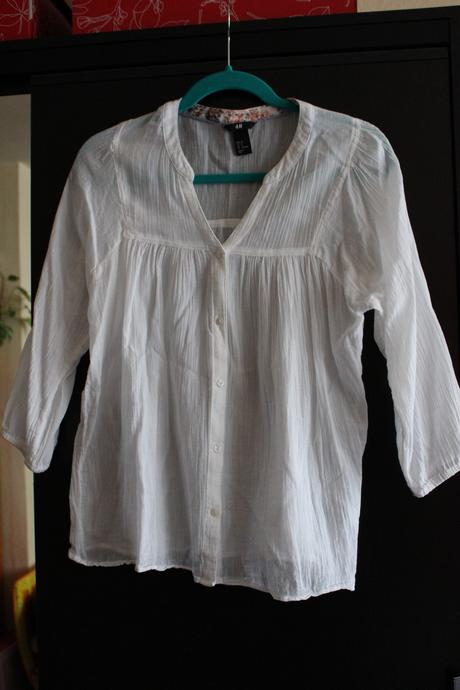 Lehká košile - tříčtvrteční rukávy, h&m,38