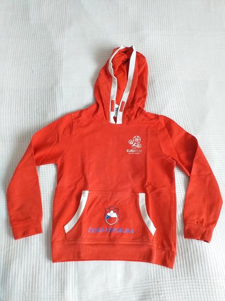Originál mikina euro 2012 110/116 - 6 let uefa, 116