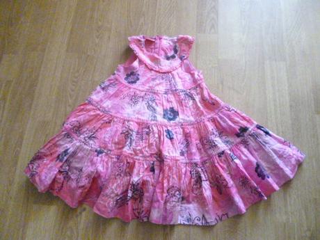 Kytkaté šaty pampolíno vel.1,5-3, 92