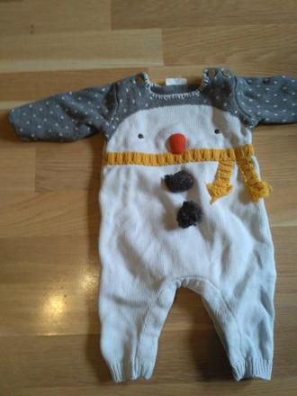 Vánoční overal svetrový, 62