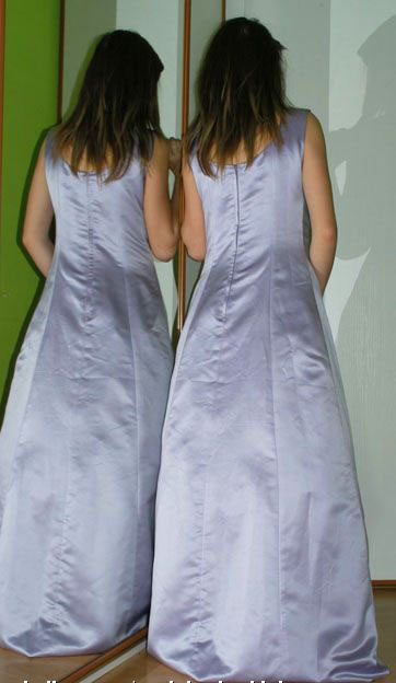 Společenské plesové večerní fialové dlouhé šaty, 38