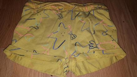 Žluté kraťasy 92, marks & spencer,92