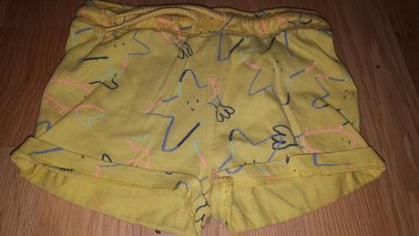 Žluté kraťasy 92, marks & spencer,92