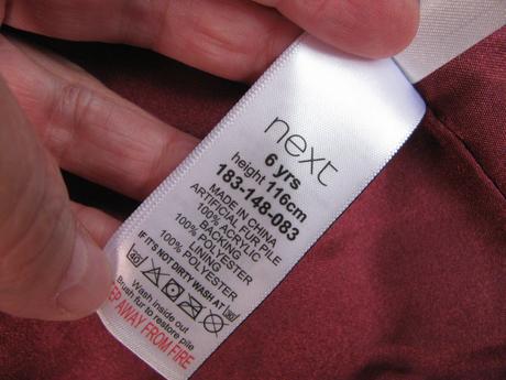 Dívčí fialová vesta z umělé kožešiny, next,116