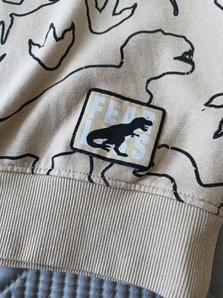 Mikina s dinosaury, 122/128, pepco,122