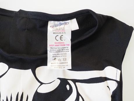 Kostým kostlivec vel 122, 