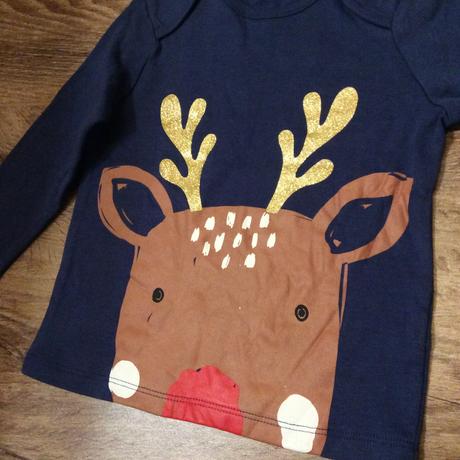 Vánoční bavlněné tričko, 80