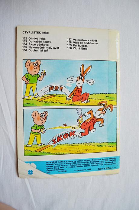 Dětský časopis čtyřlístek 153/ do každé kapsy, 