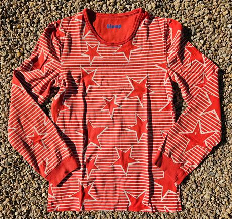 N42dívčí pyžamové triko s dl. rukávem hvězdy v.152, marks & spencer,152