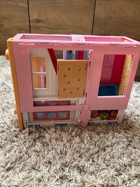 Barbie dům skládací 2v1, 
