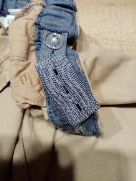 2x kalhoty hm vel. 128, h&m,128