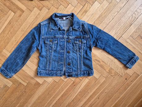 Riflová bunda, denim,128