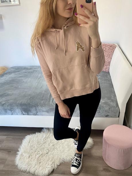 Mikina s kapucí h&m, vel. s, h&m,s